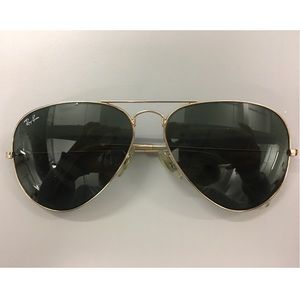 Ray-Ban aviator sunglasses